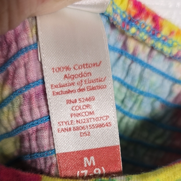 No Boundaries M Medium Colorful Tie-Dye Mini Dress - Picture 4 of 6